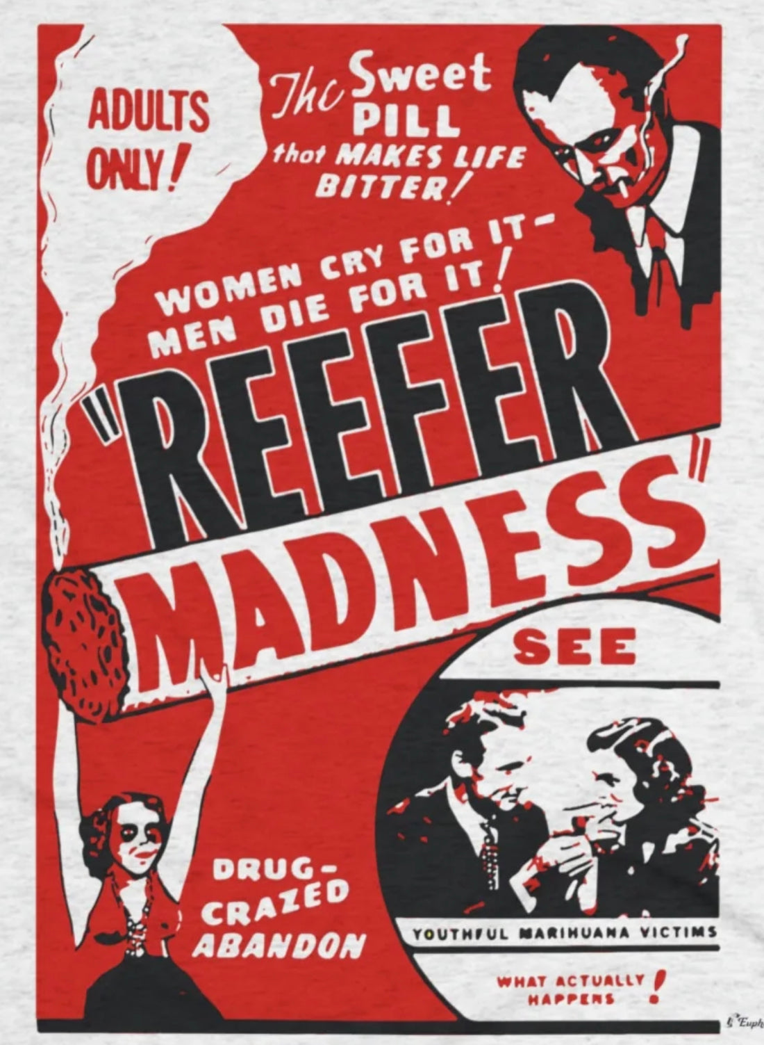 The Art of Reefer Madness: A Fascinating Exploration of the Art Behind Infamous Anti-Cannabis Ads