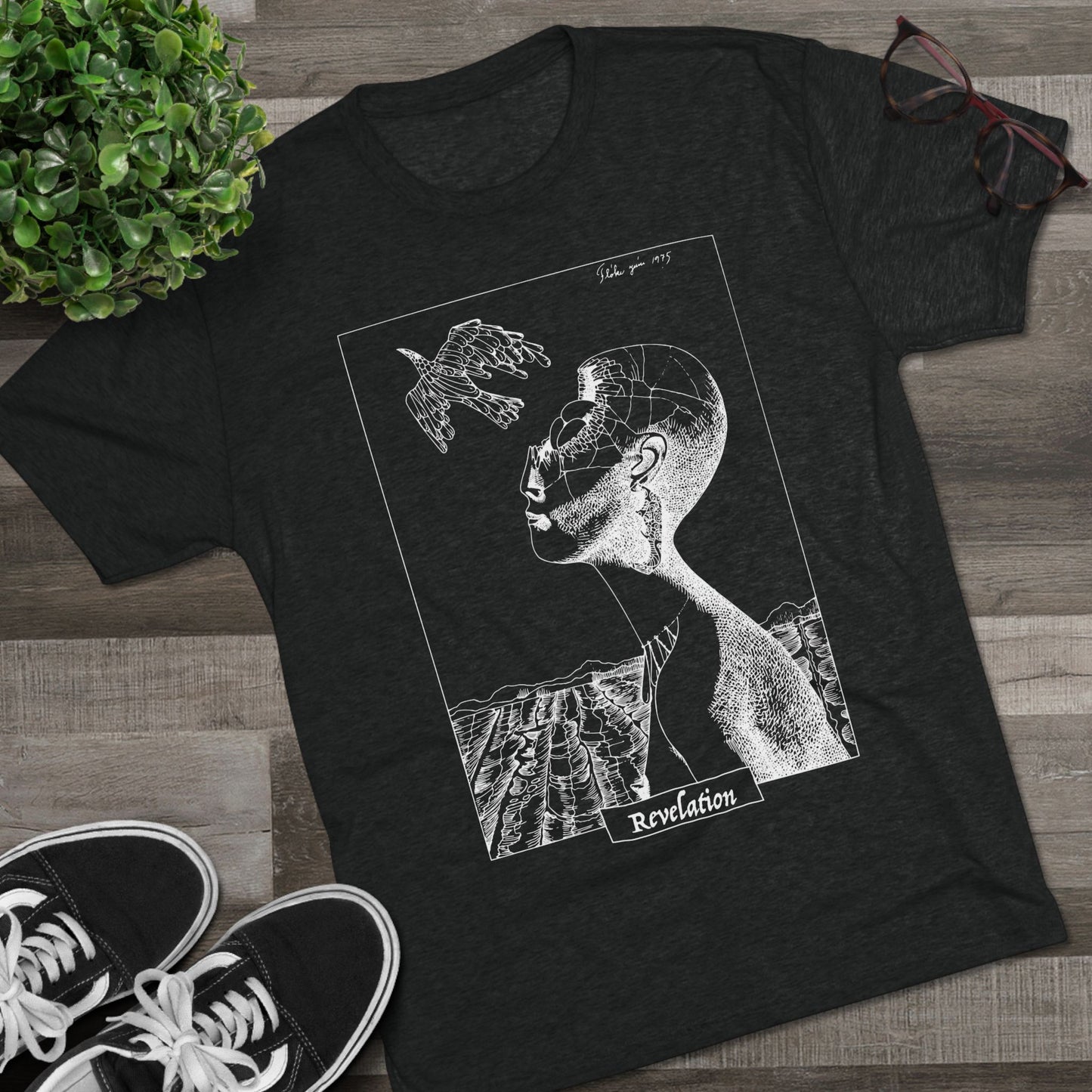 Revelation Artwork – Black Unisex Tee